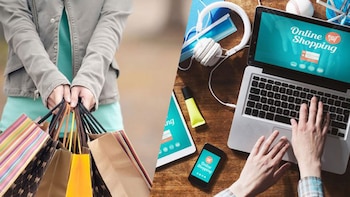 comercio online vs físico