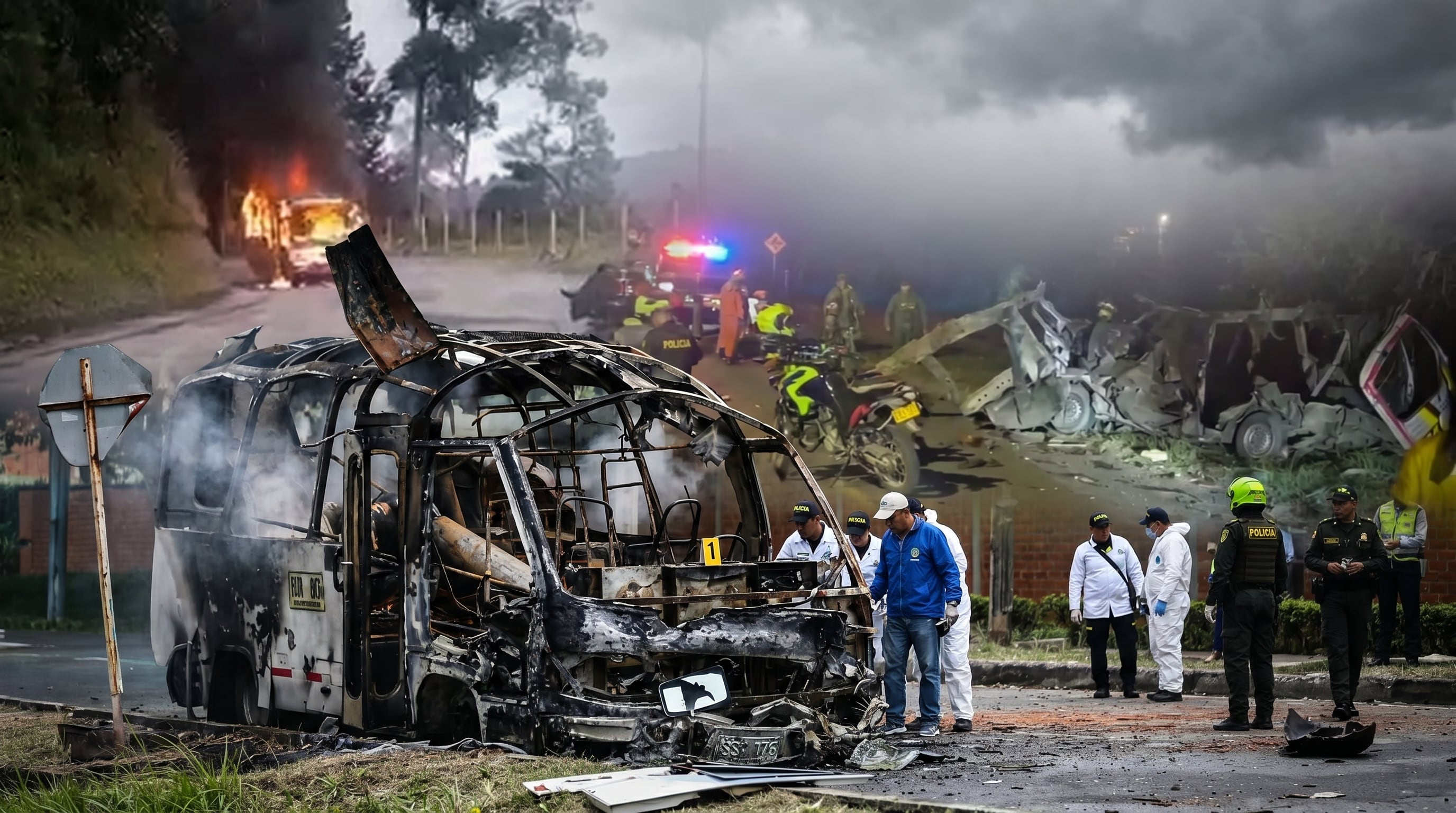 Ataques recientes, como la detonación de un artefacto explosivo en Palmira, agravan el ambiente de inseguridad y refuerzan la alerta sobre Toro - crédito Visuales IA