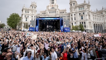 Unas 85.000 personas celebran la IV Fiesta de la Resurrección en Cibeles: "La fe está viviendo un momento de impulso"