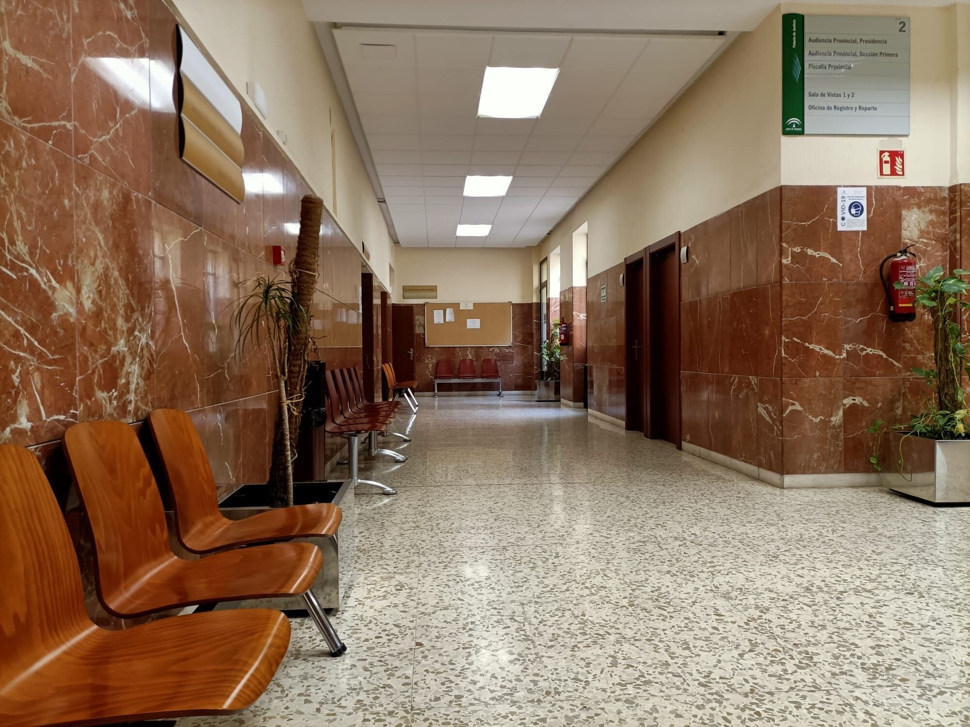 Interior de la Audiencia Provincial de Almería (Europa Press)