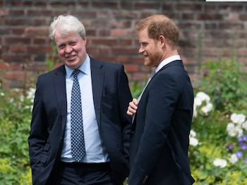 Earl Spencer y el príncipe