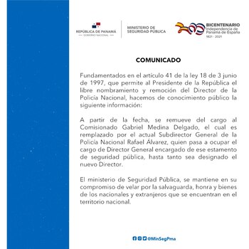 Foto: Gobierno de Panamá