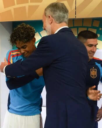 Lo que no se vio del paso de rey Felipe VI por el Mundial 2026 (Casa Real)