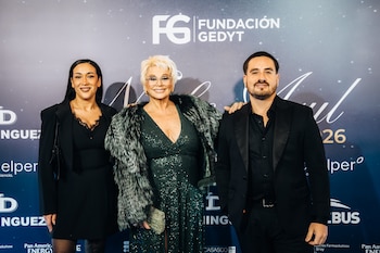 Carmen Barbieri, Fede Bal y Evelyn Botto fueron parte de la sexta edición de la Noche Azul de Fundación GEDyT