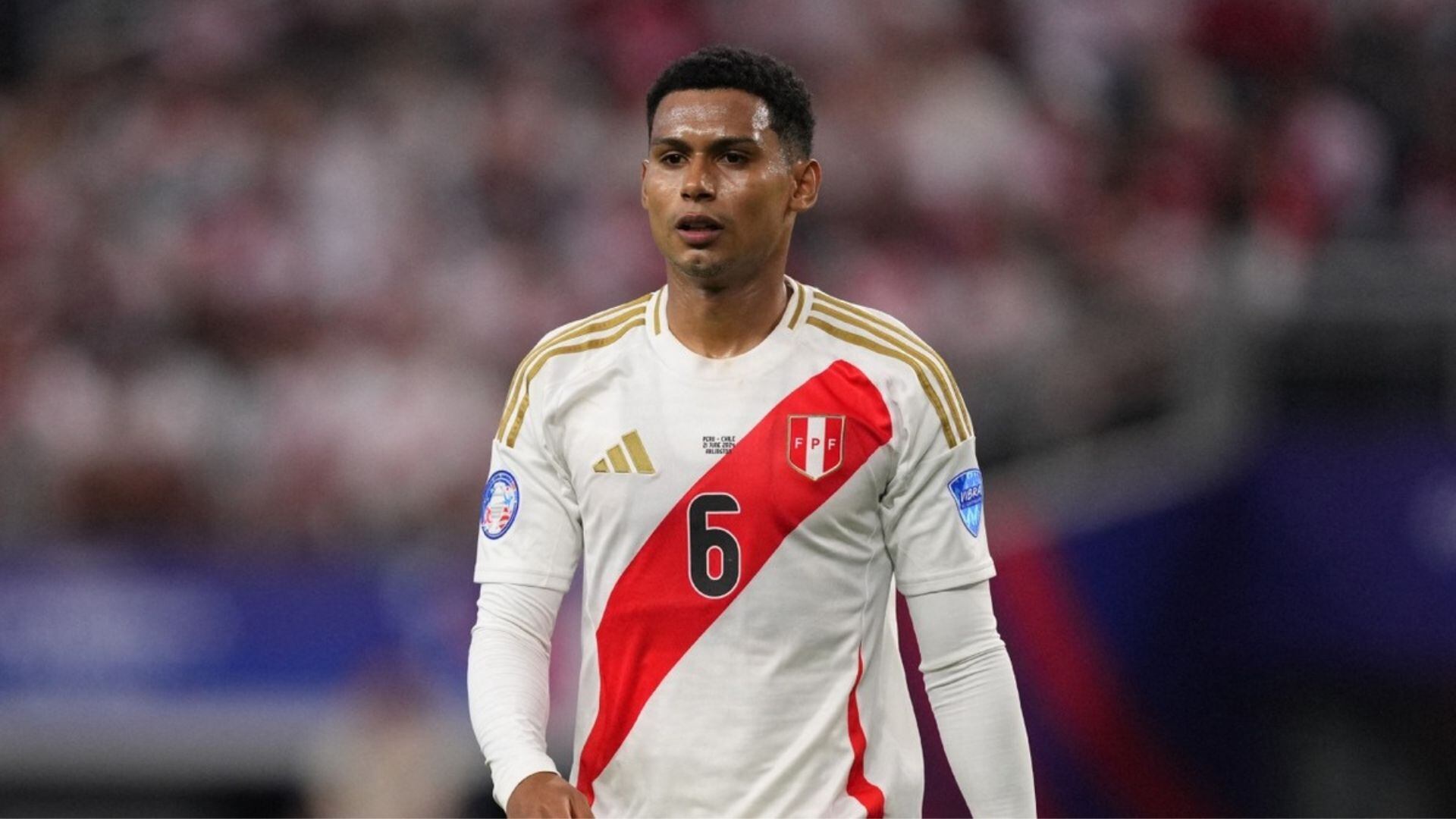 Marcos López, integrante de la selección peruana. - Crédito: AFP