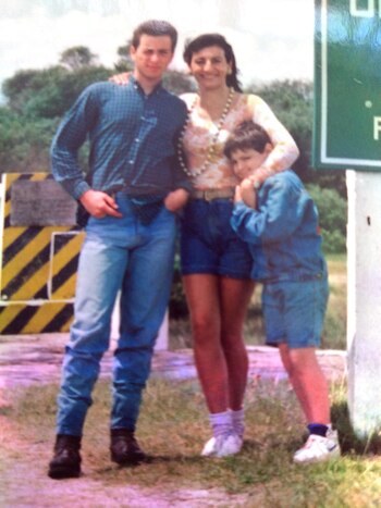 "Entré y no salí más",