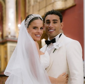 “No puedo declarar”: Said Palao esquiva preguntas sobre su matrimonio con Alejandra Baigorria. Captura: Amor y Fuego.