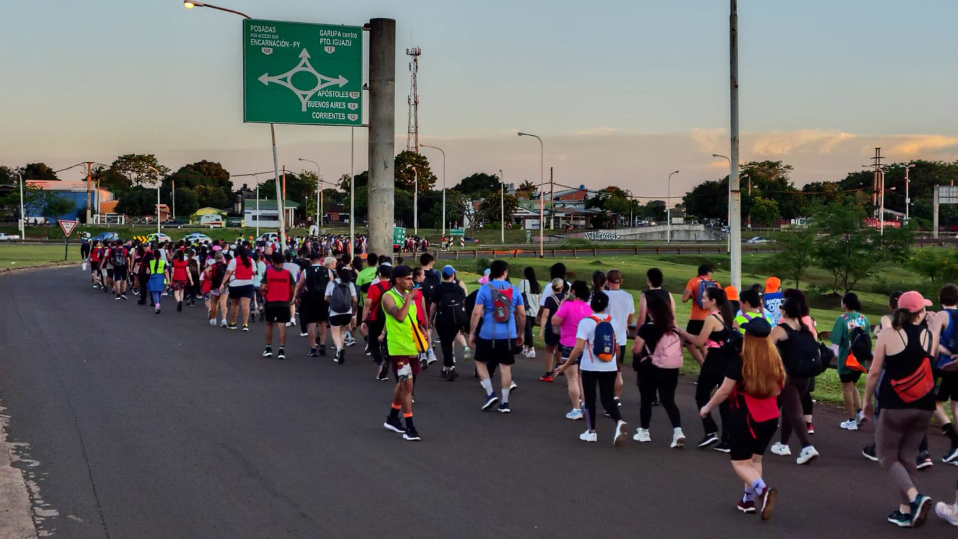 Más de 12 mil personas participaron de la procesión (Foto: Blas Martínez)