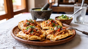 Volcanes de tinga con queso gratinado: receta crujiente y sabrosa para preparar en casa