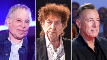 Paul Simon, Bob Dylan y