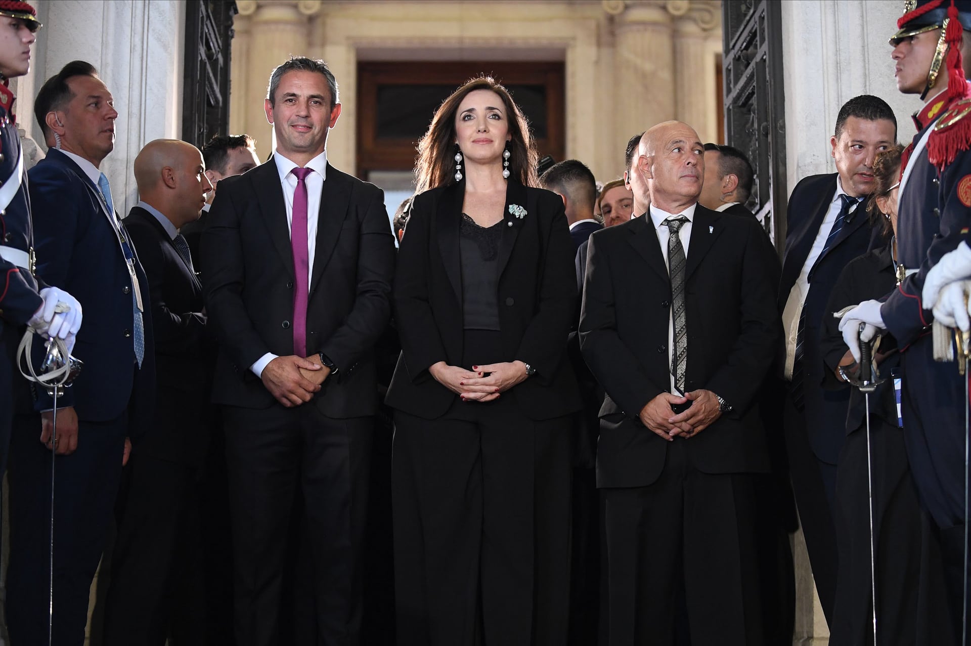 Las autoridades de Diputados y del Senado en la apertura de sesiones ordinarias