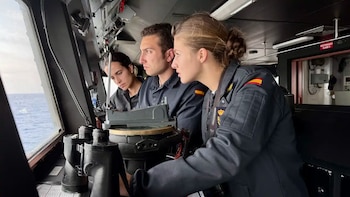 La princesa Leonor en la