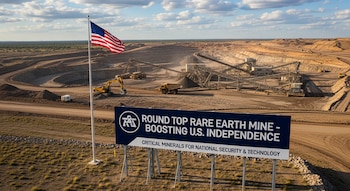 La bandera estadounidense ondea sobre