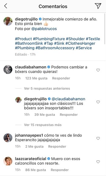 Las respuestas de las presentadoras