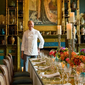 El chef Patrick O'Connell, del