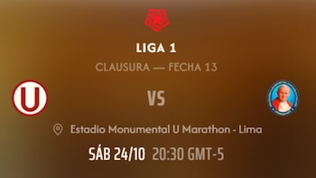 Universitario recibe a Juan Pablo II por la fecha 13 del Torneo Clausura 2026.