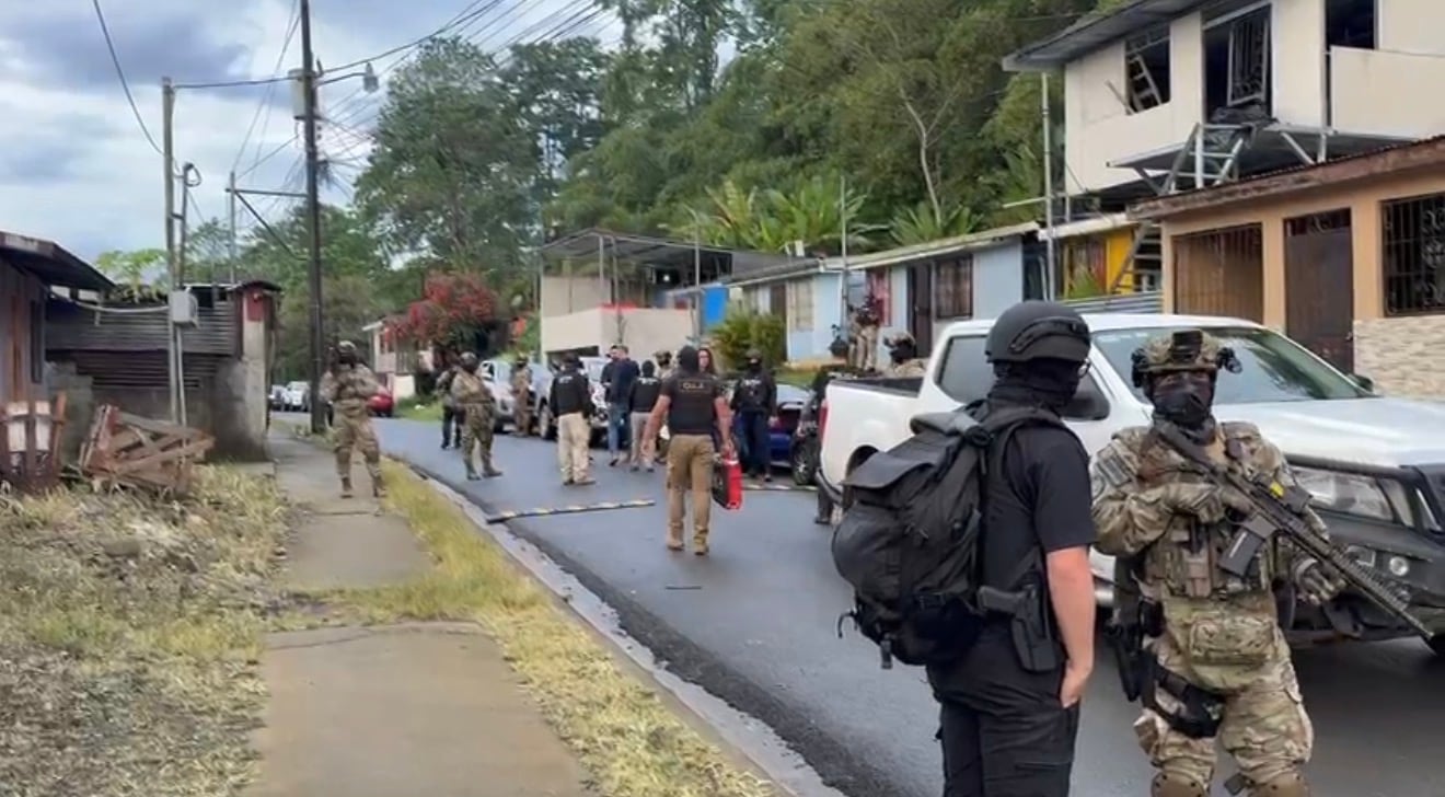 La desarticulación de estructuras criminales ha impactado la violencia en zonas críticas. Fuente: OIJ