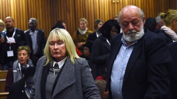 Padre y madre de Reeva