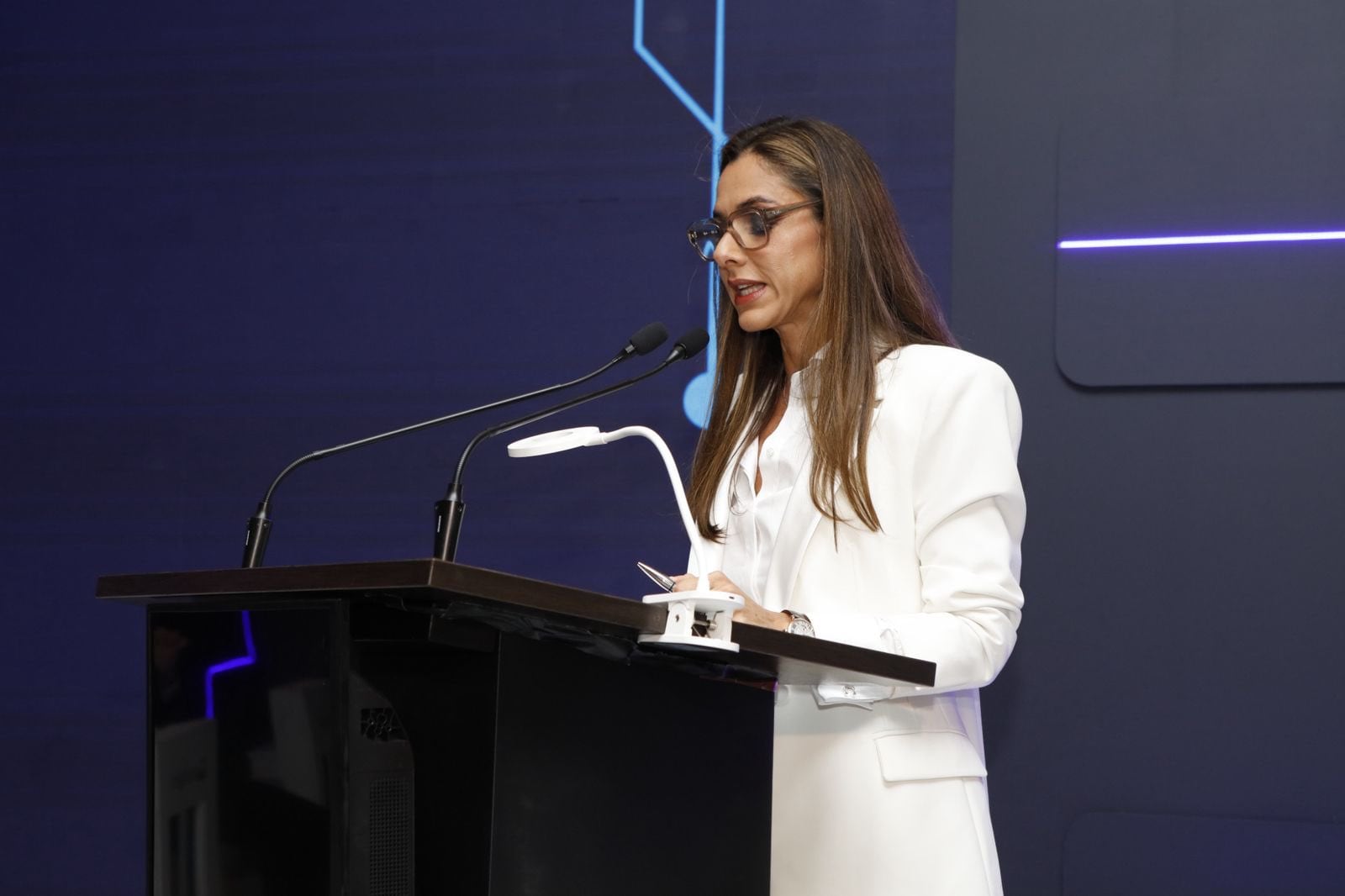 La presidenta de Acolgén advirtió sobre el panorama que enfrenta el sistema eléctrico colombiano durante el 18° Congreso Anual de Energía- crédito @Acolgen/X
