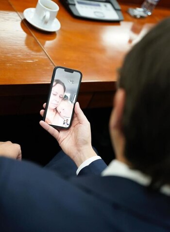 Esposa de Miguel Uribe Turbay