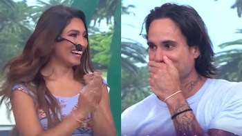 Gino Assereto y Nadia Collantes