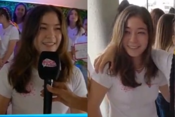 Kyara Villanella en su primera