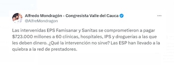 Alfredo Mondragón destacó el éxito