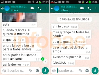 "Mirá que tengo de todas