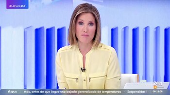 Silvia Intxaurrondo en 'La hora de La 1' (RTVE)