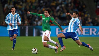 Efraín Juárez disputó el Mundial de Sudáfrica 2010 con México - crédito Getty Images
