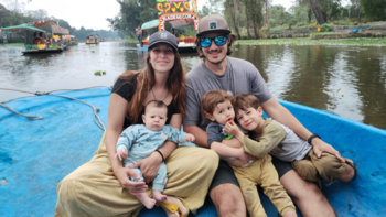 La familia Robetto Risso completa