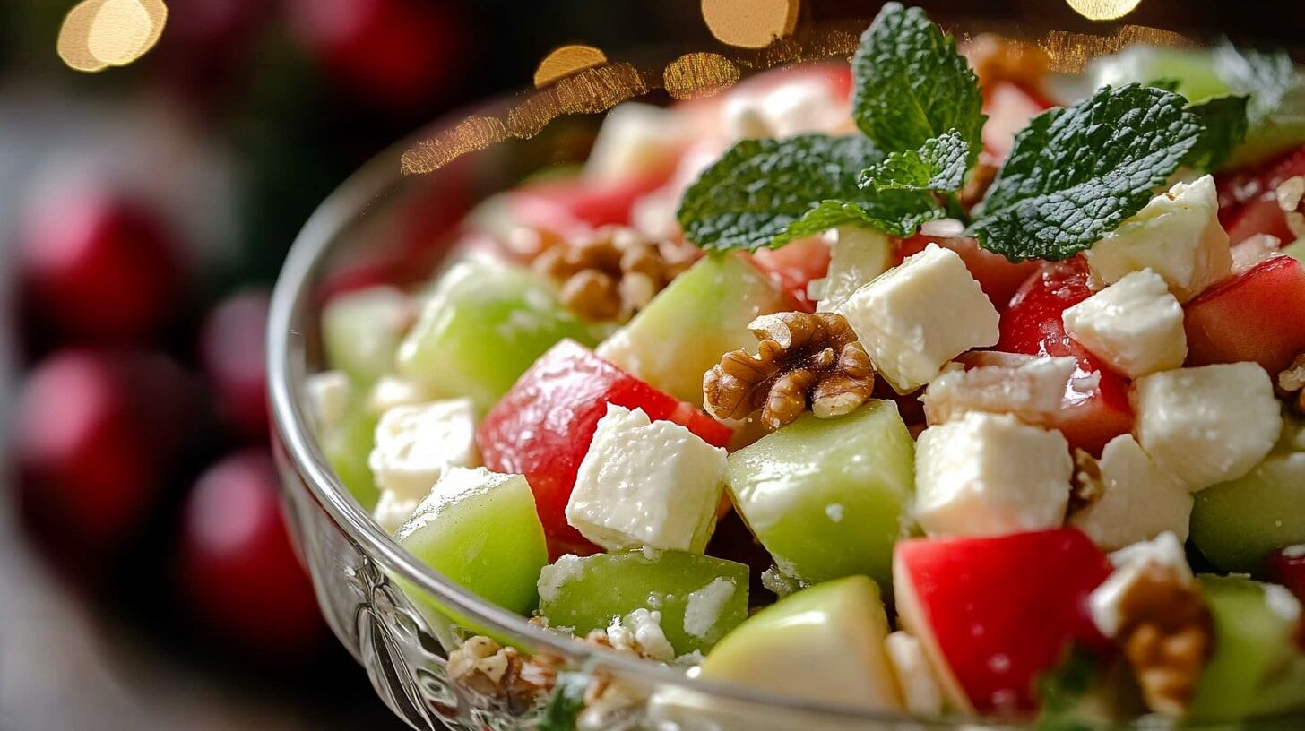 Receta de ensalada navideña light para diabéticos y quienes buscan reducir el azúcar