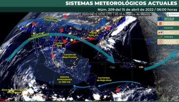 Clima en México para el