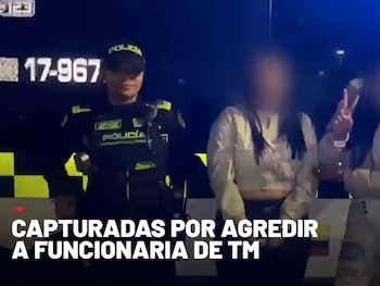 Estas son las dos mujeres que habrían agredido a una funcionaria de seguridad de TransMilenio