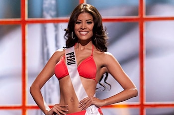 Cindy Mejía, Miss Perú 2013.