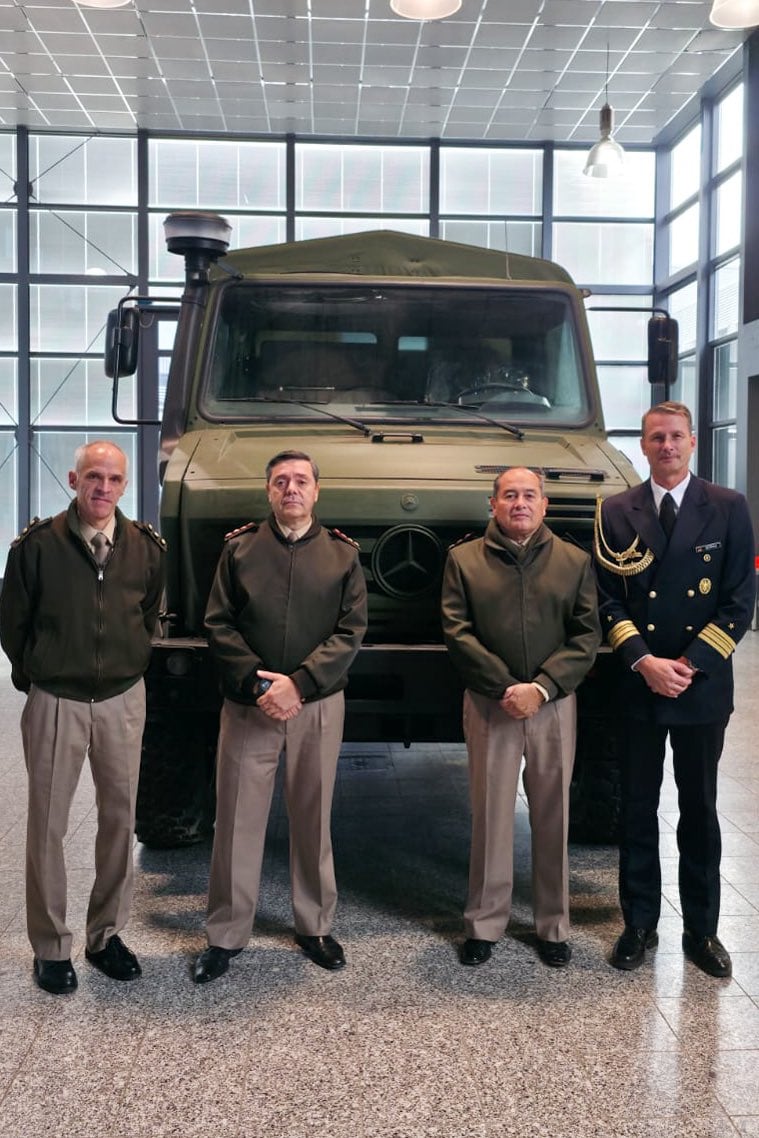 En total, el Ejército recibirá 48 camiones todoterreno