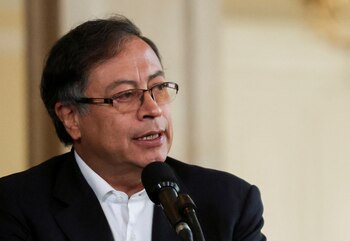 Gustavo Petro, presidente de Colombia.