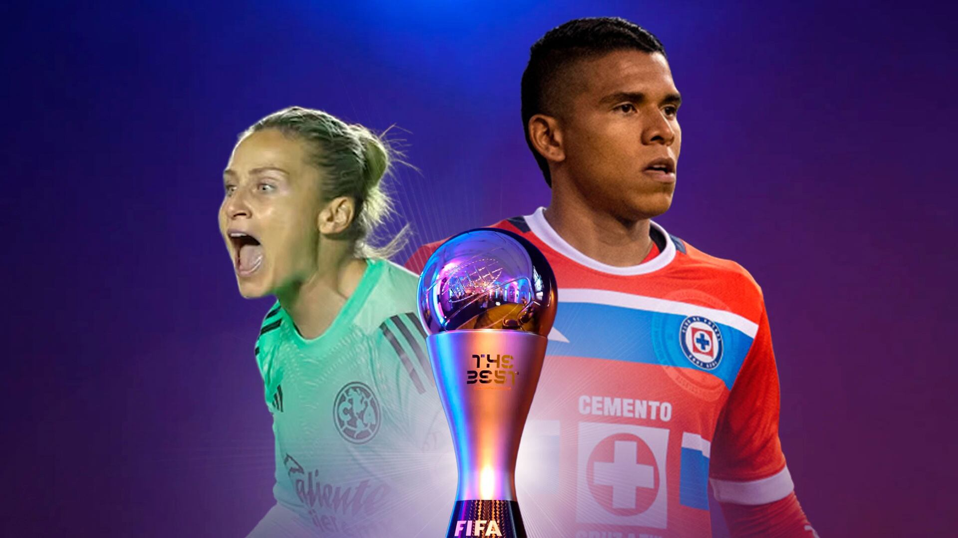 Sandra Paños y Kevin Mier, los dos porteros de la Liga Mx nominados al once ideal del premio The Best 2025