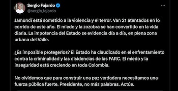 El exgobernador de Antioquia, Sergio