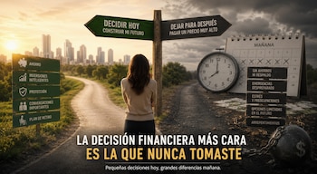 Posponer decisiones financieras importantes, como ahorrar, invertir o planear el retiro, puede tener un impacto más profundo en el futuro económico que cometer un error en el camino