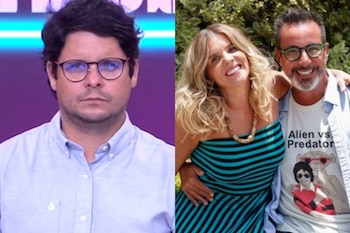 Gian Piero Díaz enojado con