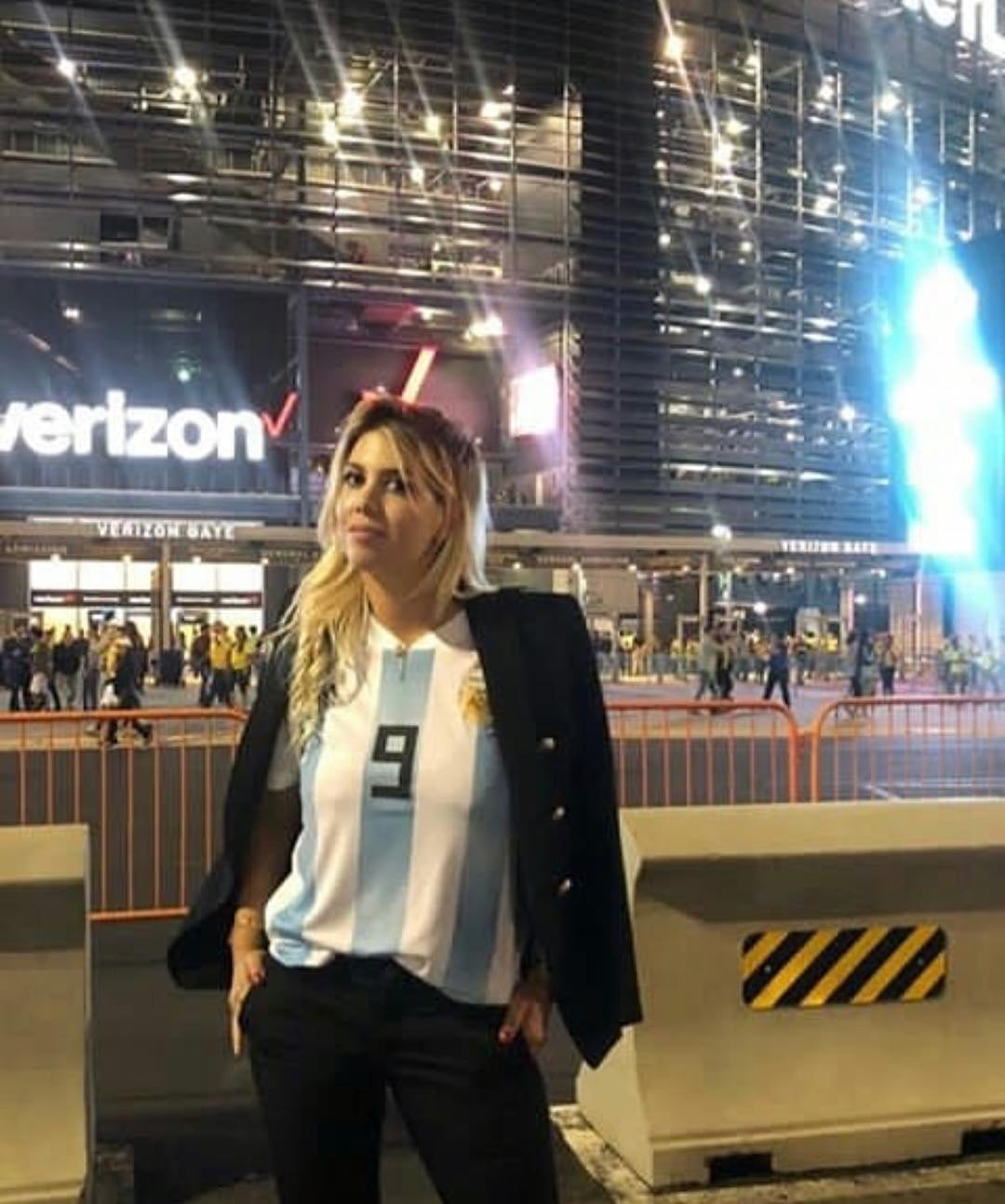 Wanda en pocas ocasiones tuvo la posibilidad de lucir la camiseta de Icardi de la selección y que tan solo disputó 8 partidos (Instagram)