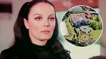 La actriz heredó la propiedad