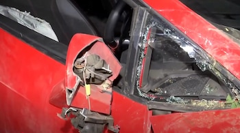 El impacto ocurrió durante una