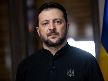 El presidente ucraniano Volodimir Zelensky