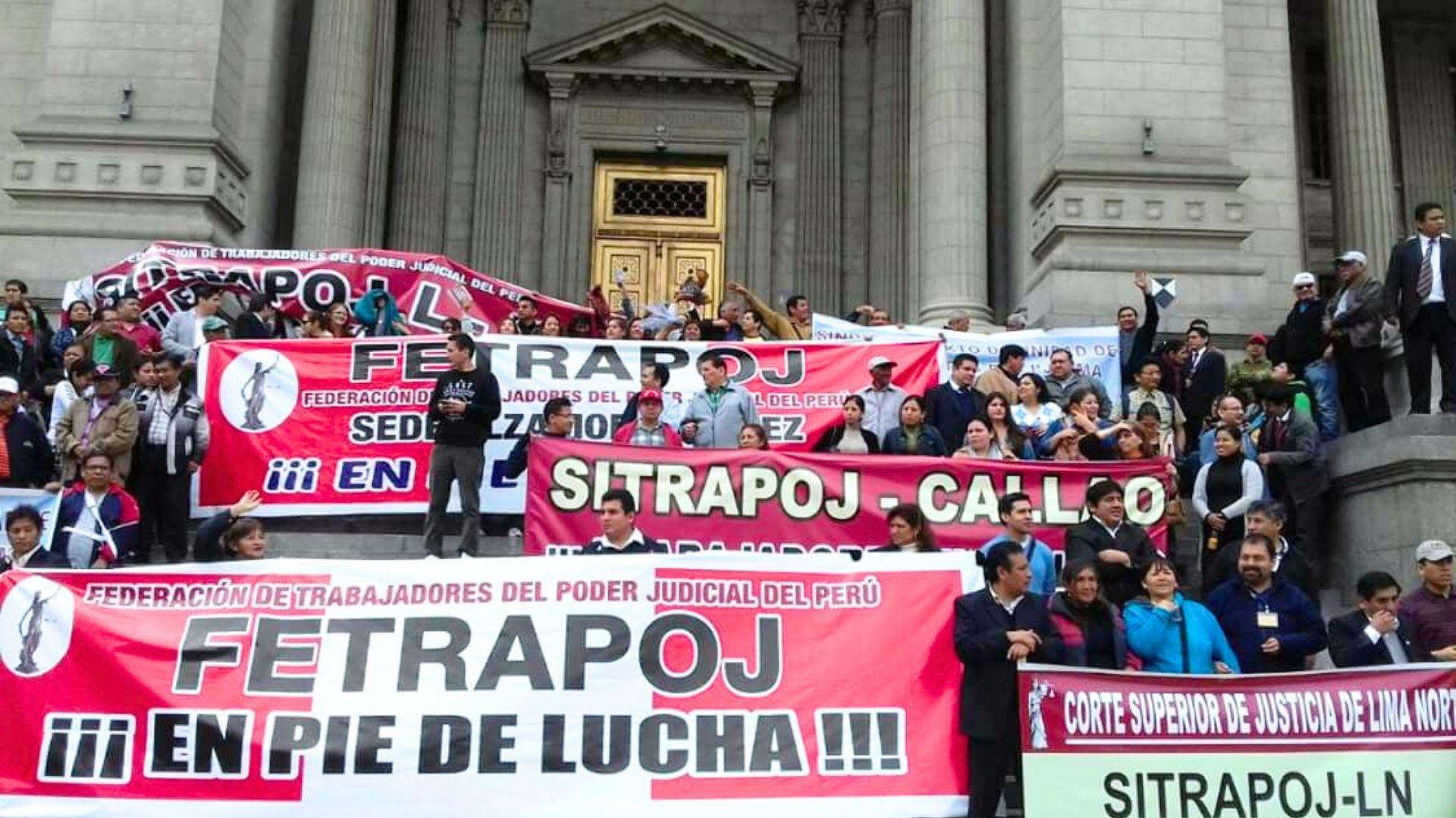 Los trabajadores CAS piden su paso al régimen 728, y si no se incluyen montos para sus aumentos salariales en el presupueto del 2026, harán huelga indefinida. - Crédito Fetrapoj