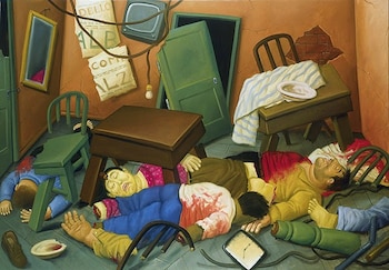 "Masacre" (Museo Nacional de Colombia)