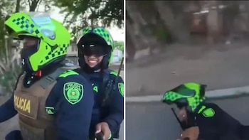 Indignación con policías que golpearon a un perro mientras grababan TikToks durante su patrullaje