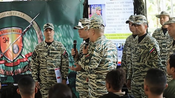 Los altos jefes militares en