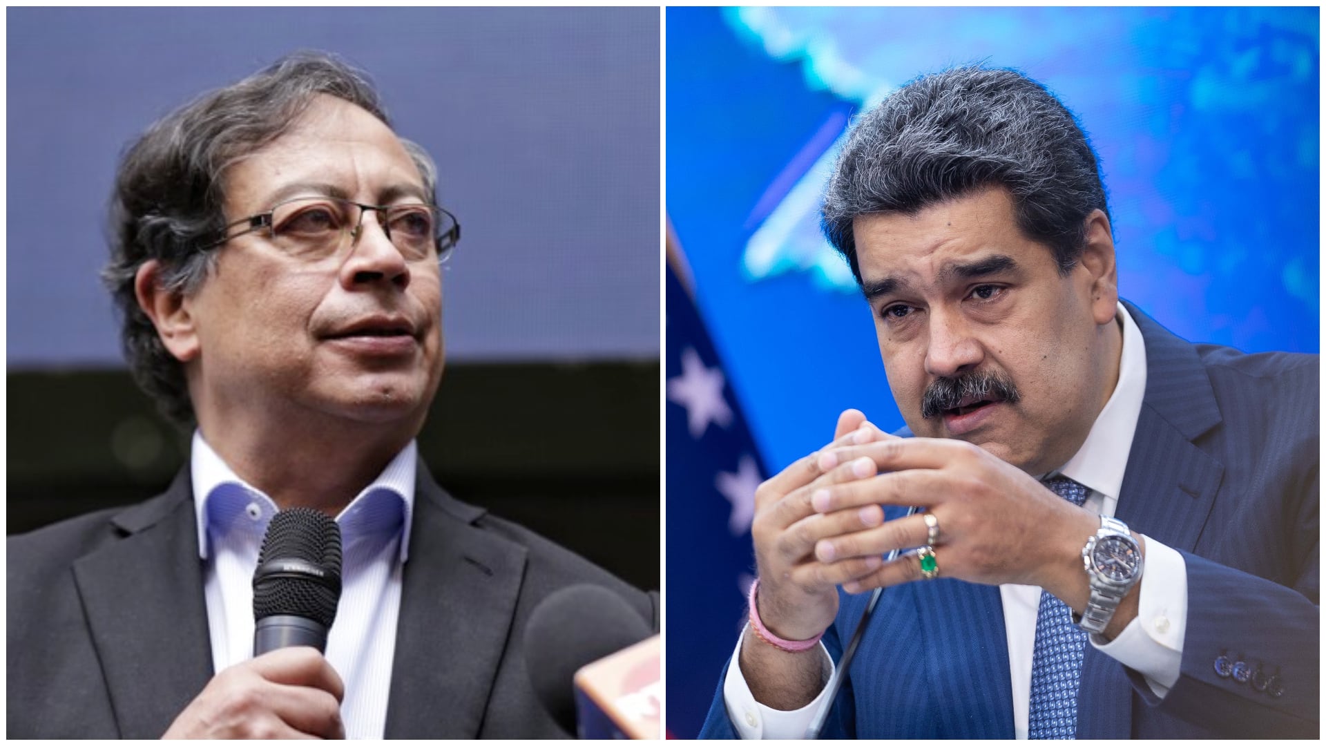 Petro pidió al presidente Donald Trump que permita que Maduro sea juzgado fuera de Estados Unidos - crédito Colprensa y EFE
